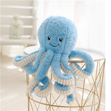 40-80cm  Lovely Simulation octopus Pendant Plush Stuffed Toy Soft  Animal Home Accessories Cute Animal Doll Children Gifts