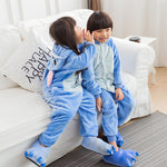 Kigurumi Dinosaur Children's Pajamas for Boys Girls Unicorn Pajamas Kids Stich Pijamas Set Animal Sleepwear Winter Onesies