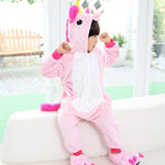 Kigurumi Dinosaur Children's Pajamas for Boys Girls Unicorn Pajamas Kids Stich Pijamas Set Animal Sleepwear Winter Onesies