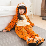 Kigurumi Dinosaur Children's Pajamas for Boys Girls Unicorn Pajamas Kids Stich Pijamas Set Animal Sleepwear Winter Onesies