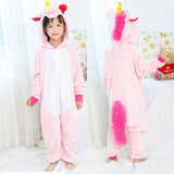 Kigurumi Dinosaur Children's Pajamas for Boys Girls Unicorn Pajamas Kids Stich Pijamas Set Animal Sleepwear Winter Onesies