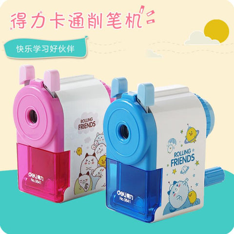 Cartoon Pencil Sharpeners For Kids School Stationary Color Pencil Sharpner